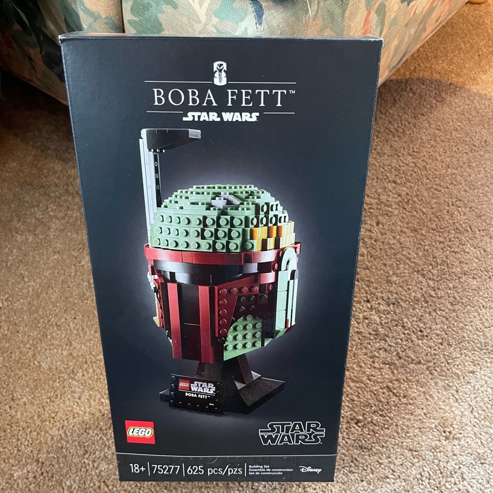 RETIRED and Unopened Boba Fett LEGO Helmet